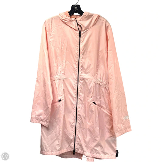 Jacket Windbreaker By The North Face In Pink, Size: Xl