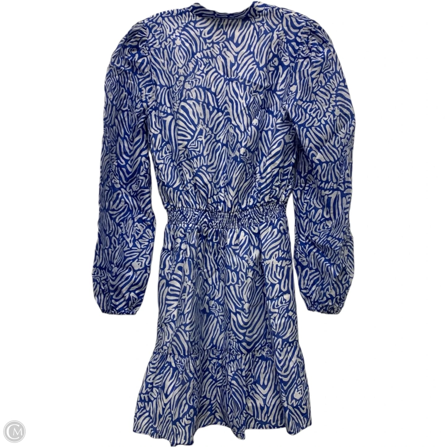 Dress Designer By Lilly Pulitzer In Blue & White, Size: Xs