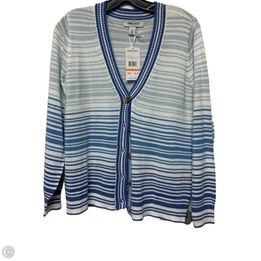Cardigan By Nine West In Blue, Size: M
