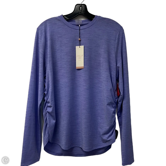 Athletic Top Long Sleeve Crewneck By Calia In Purple, Size: Xl