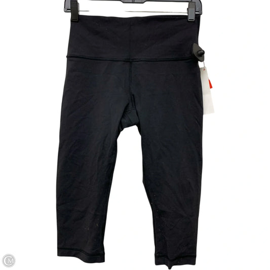 Athletic Leggings Capris By Lululemon In Black, Size: M