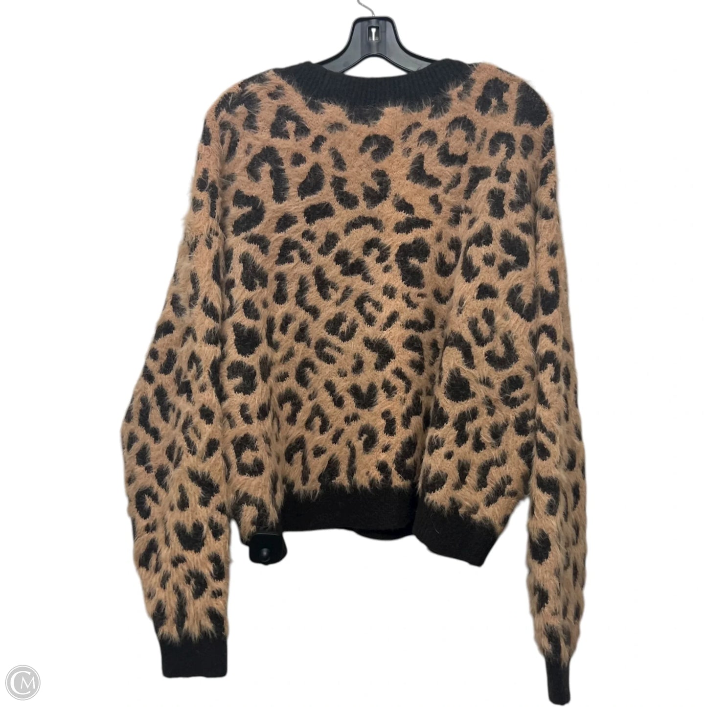 Sweater By H&m In Animal Print, Size: M