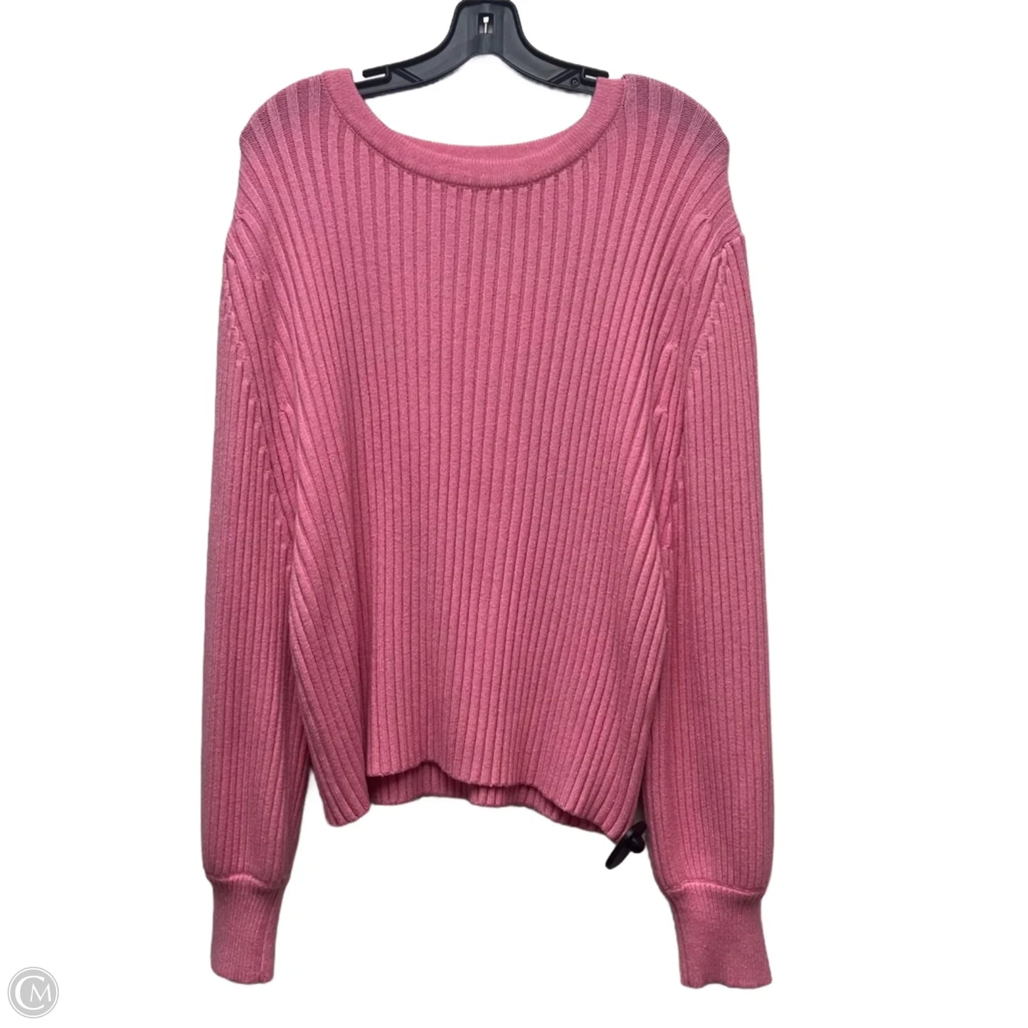 Sweater By Clothes Mentor In Pink, Size: L