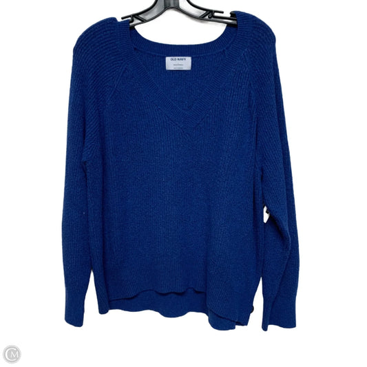 Sweater By Old Navy In Blue, Size: L