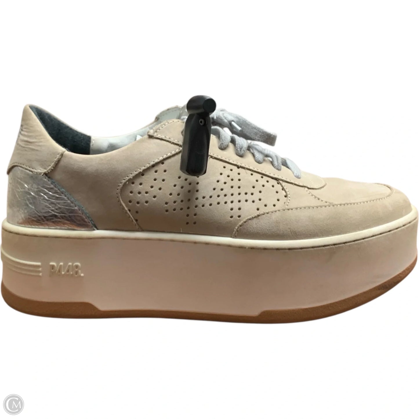 Shoes Heels Platform By P448 In Beige, Size: 6