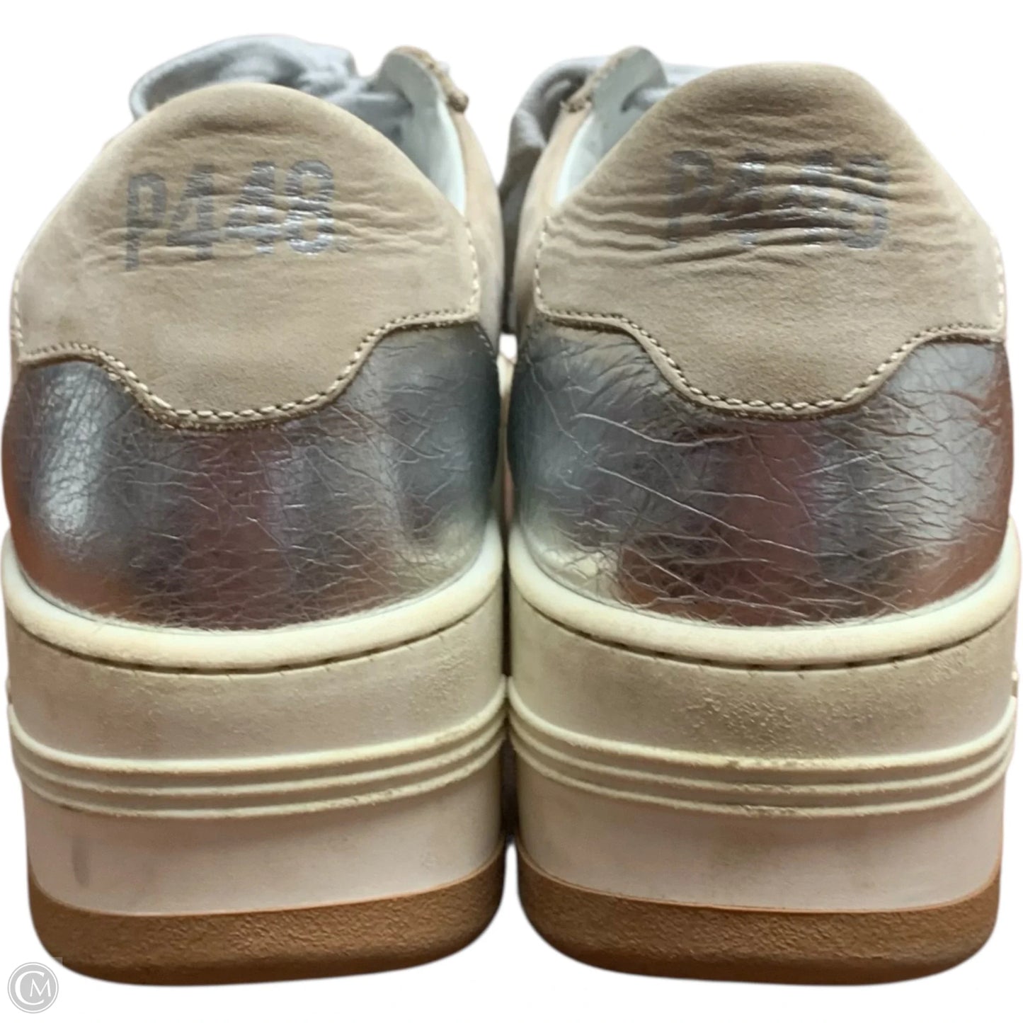 Shoes Heels Platform By P448 In Beige, Size: 6