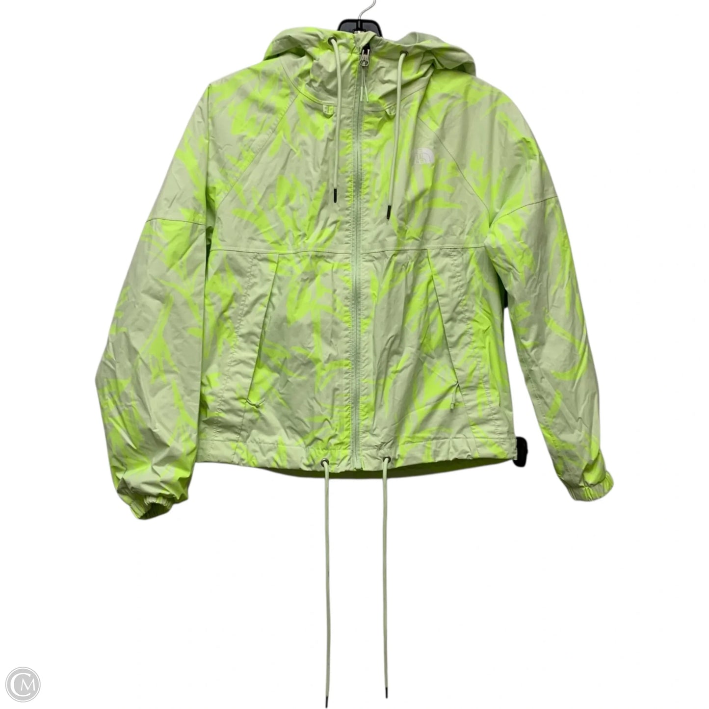 Jacket Windbreaker By The North Face In Yellow, Size: Xs