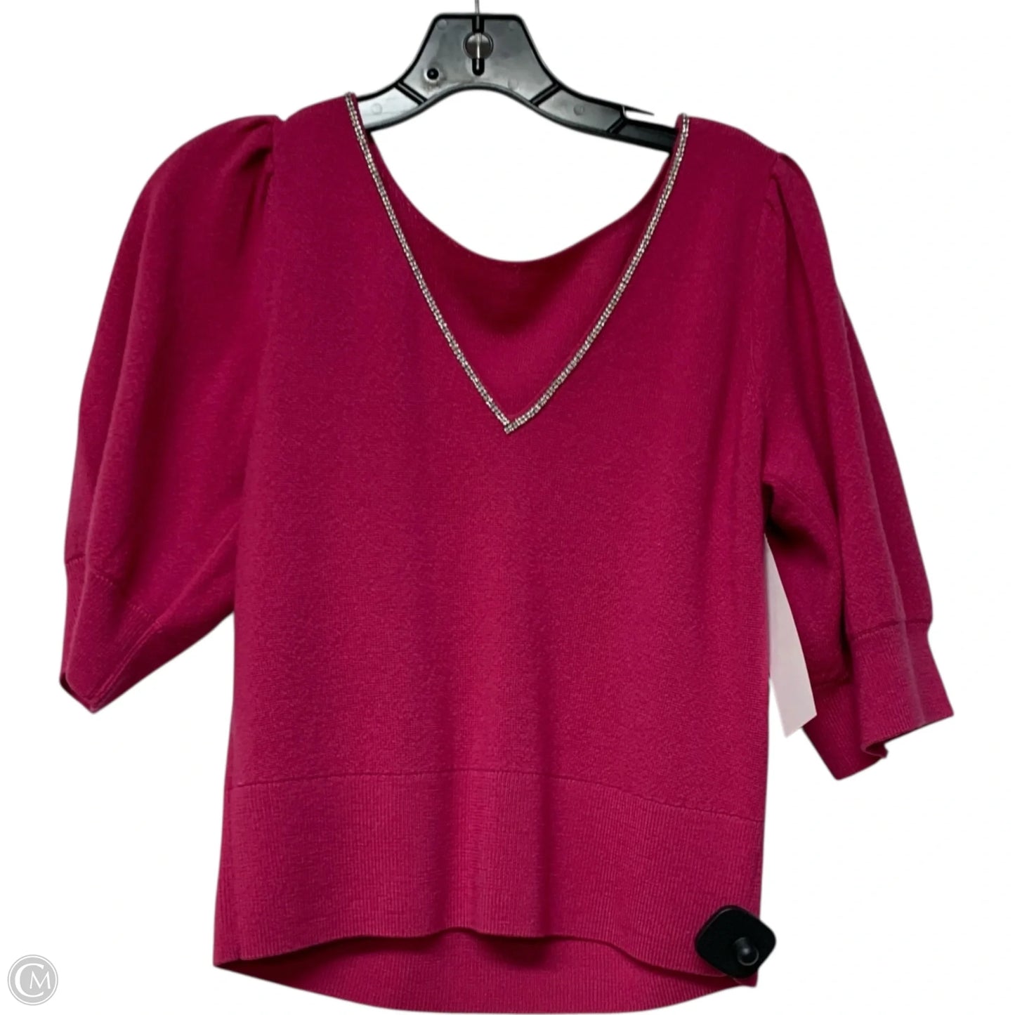 Top Short Sleeve Designer By Kate Spade In Pink, Size: M