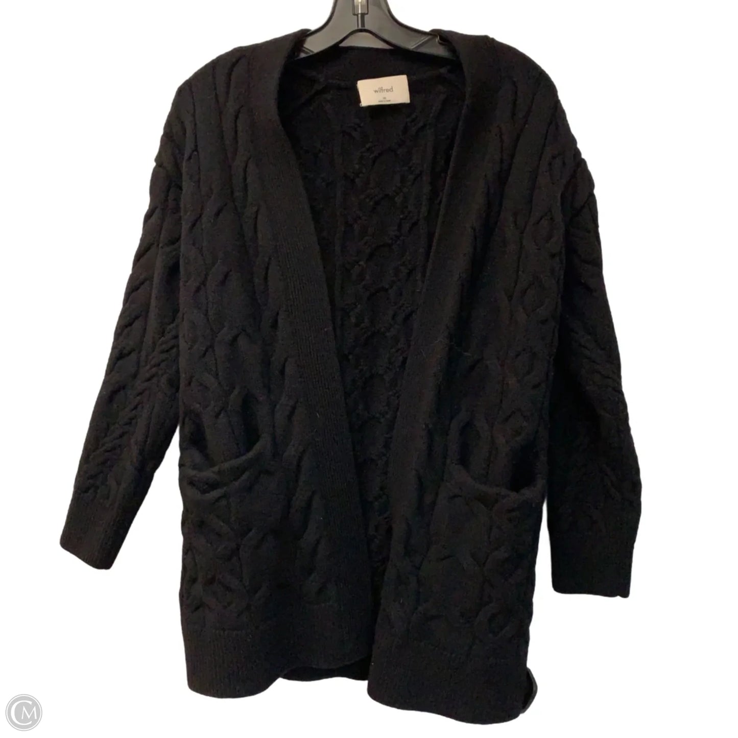 Sweater Cardigan By Wilfred In Black, Size: Xs