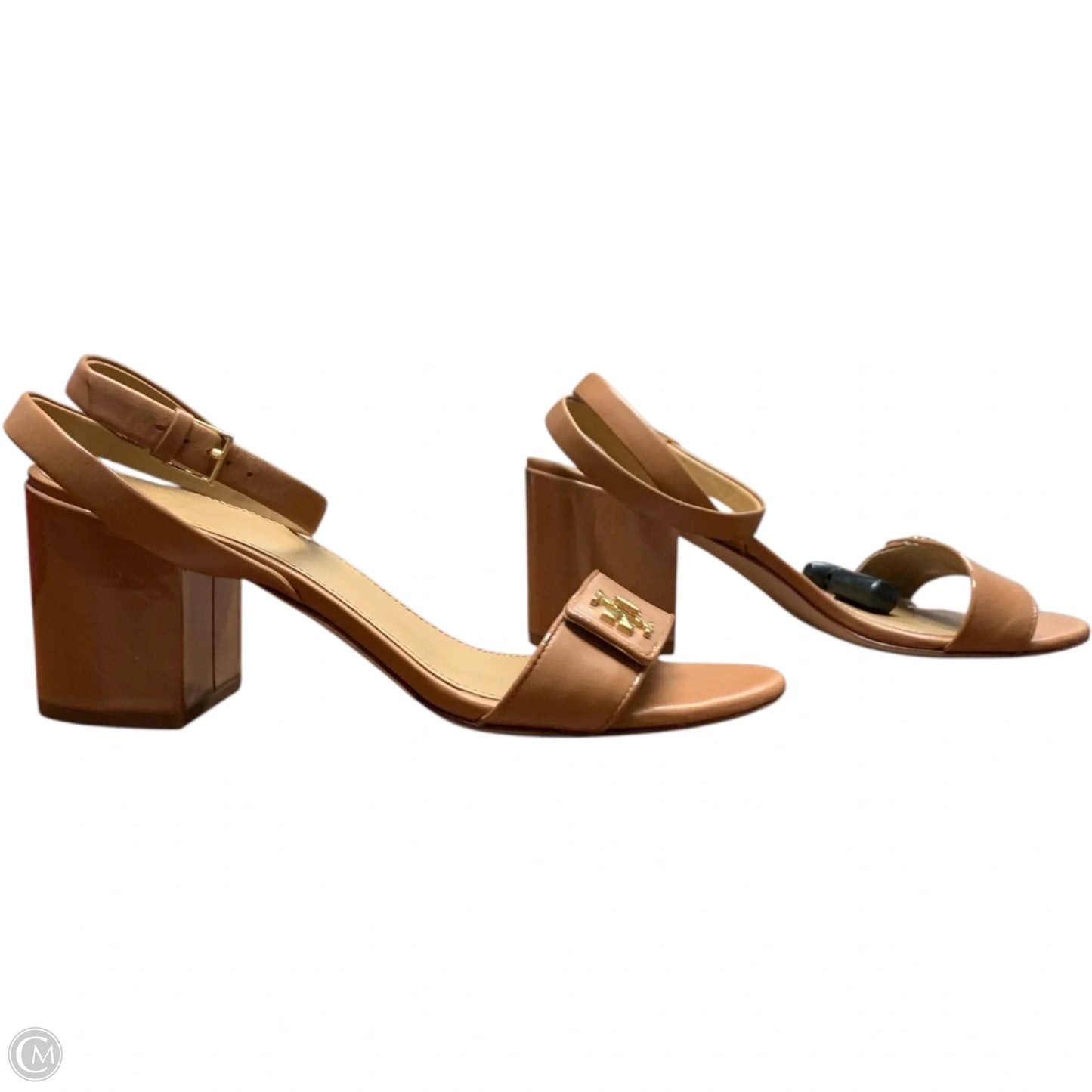 Sandals Designer By Tory Burch In Brown, Size: 8