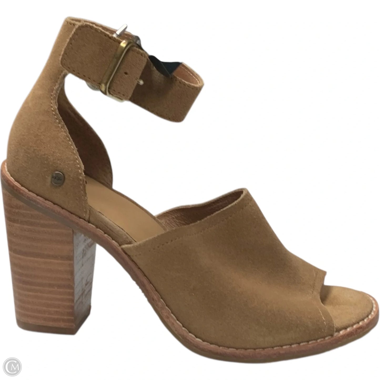 Sandals Designer By Ugg In Tan, Size: 6.5