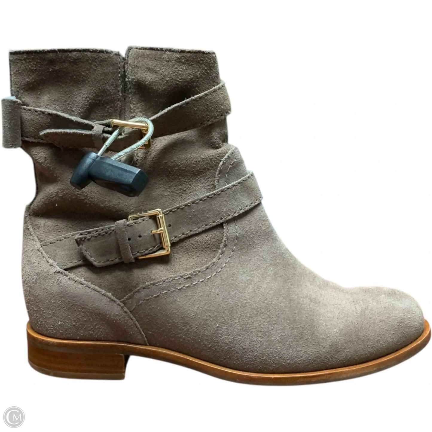 Boots Designer By Kate Spade In Brown, Size: 9