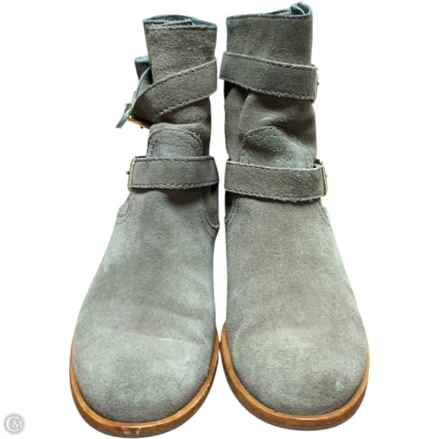 Boots Designer By Kate Spade In Brown, Size: 9