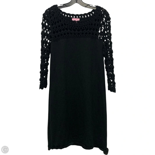 Dress Designer By Lilly Pulitzer In Black, Size: L