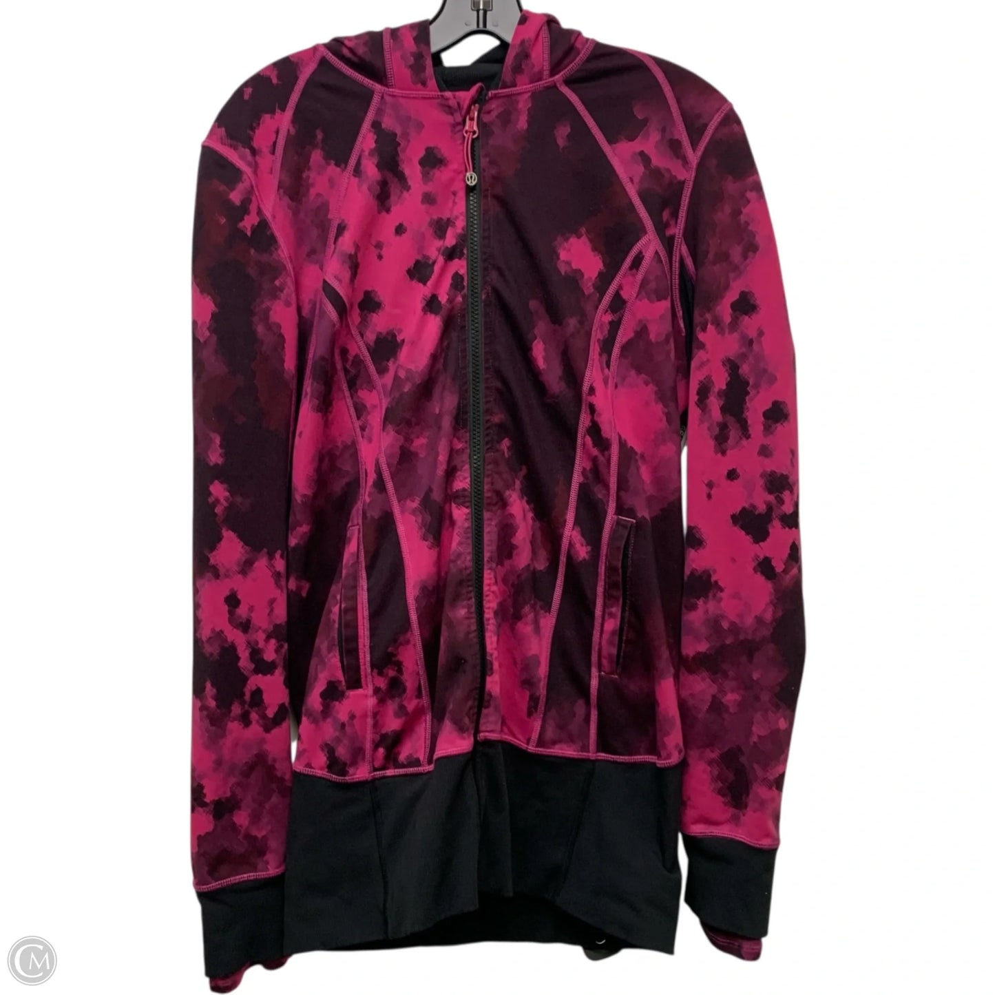 Athletic Jacket By Lululemon In Purple, Size: M