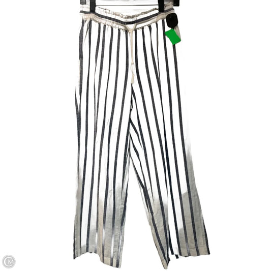 Pants Linen By J. Crew In Blue & White, Size: S