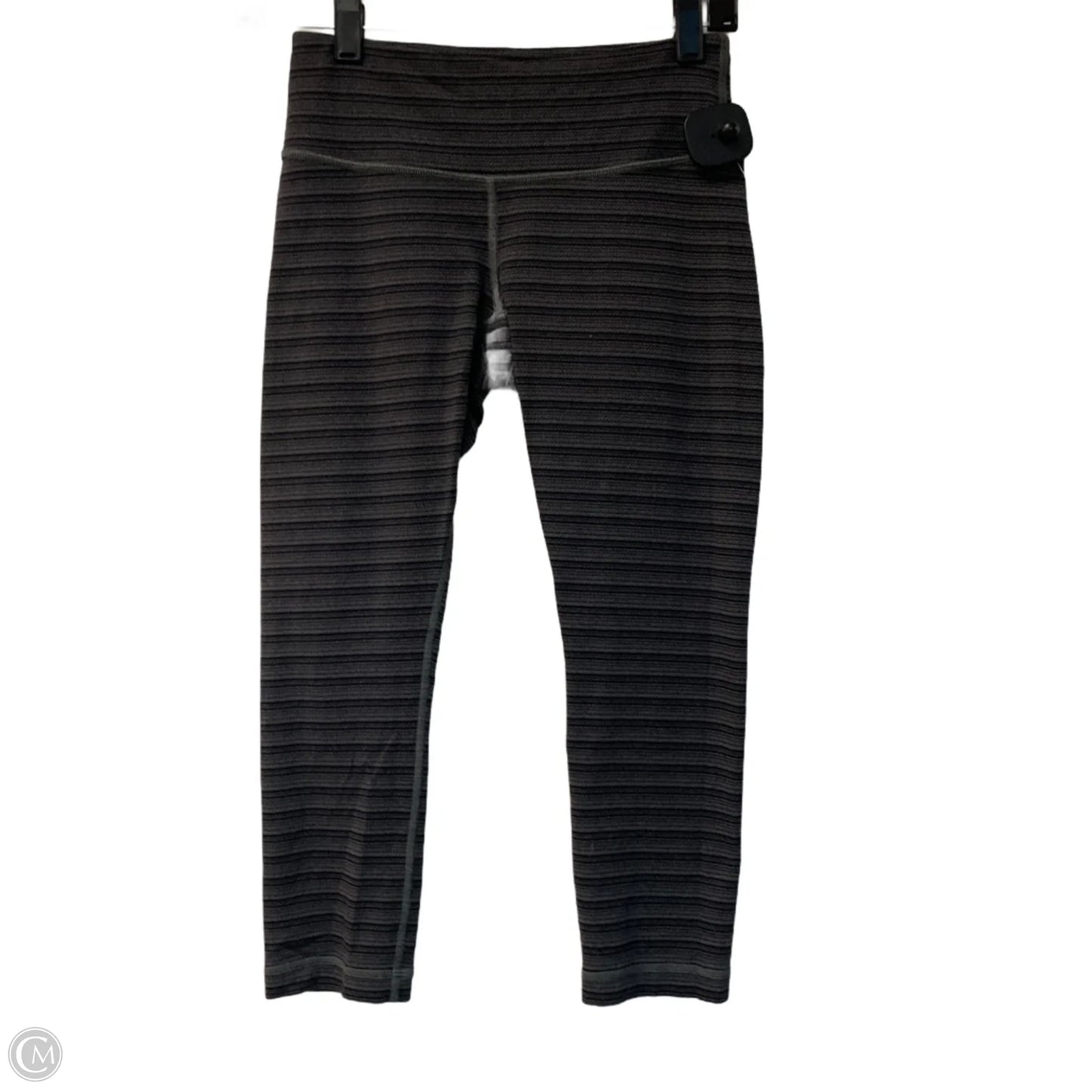 Athletic Leggings Capris By Lululemon In Grey, Size: S