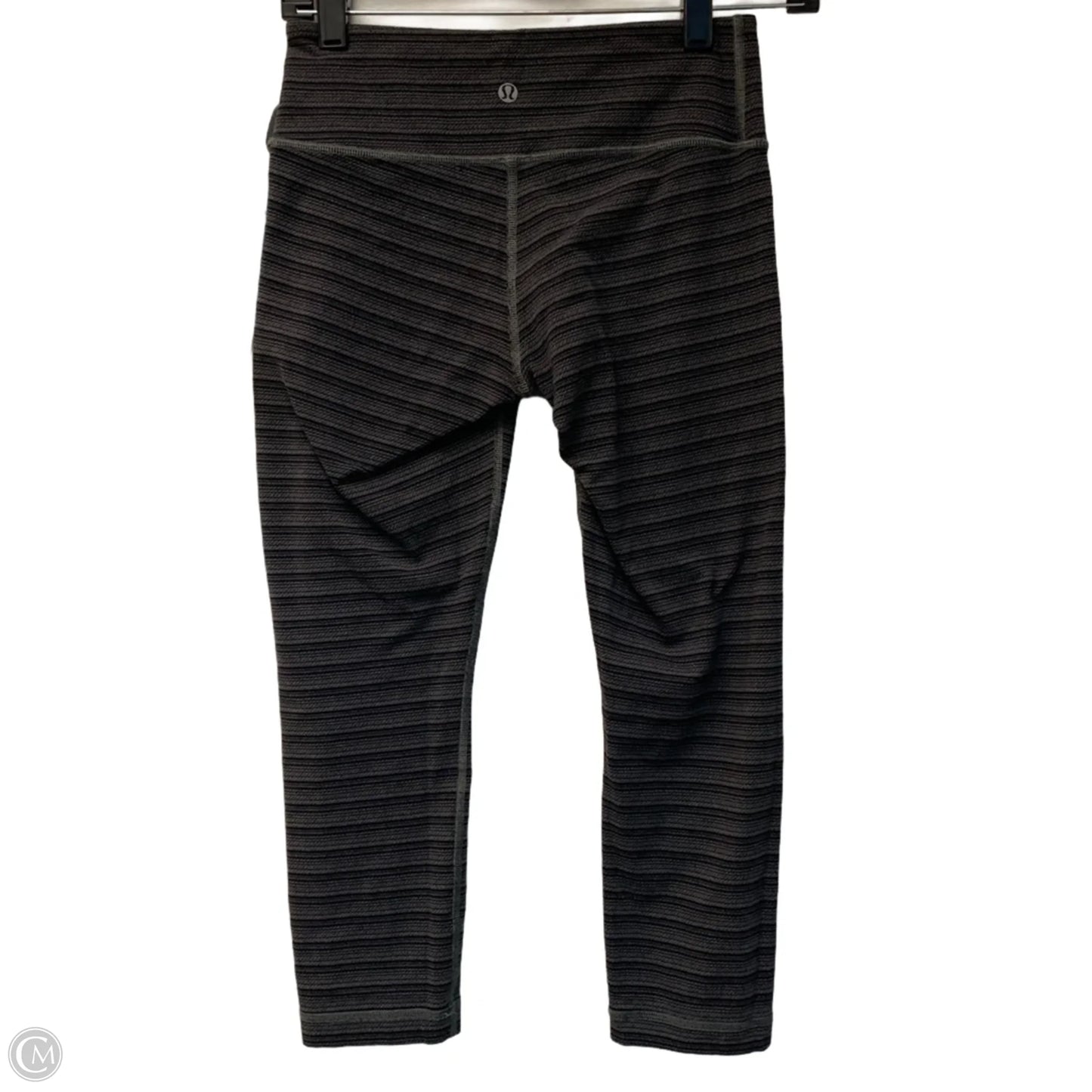 Athletic Leggings Capris By Lululemon In Grey, Size: S