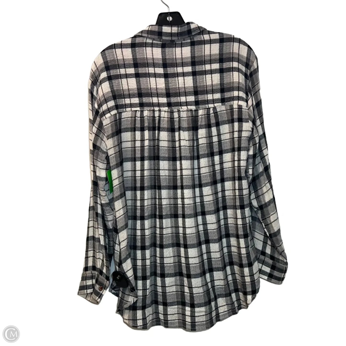 Top Long Sleeve By Pilcro In Polkadot Pattern, Size: S