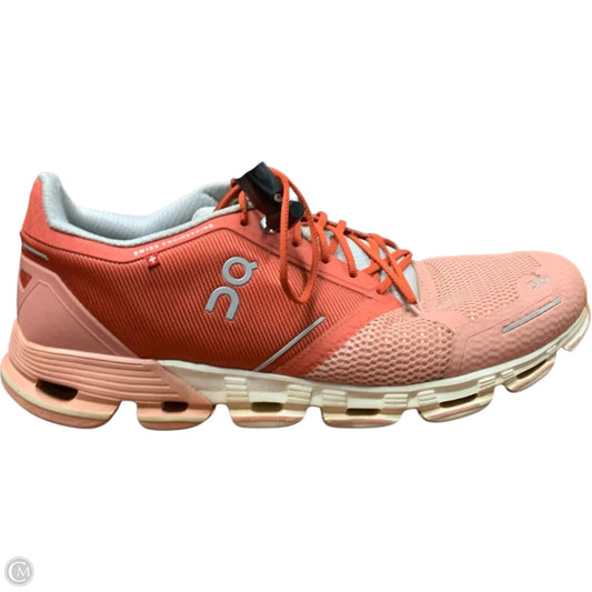 Shoes Athletic By On Cloud In Orange & Pink, Size: 10.5