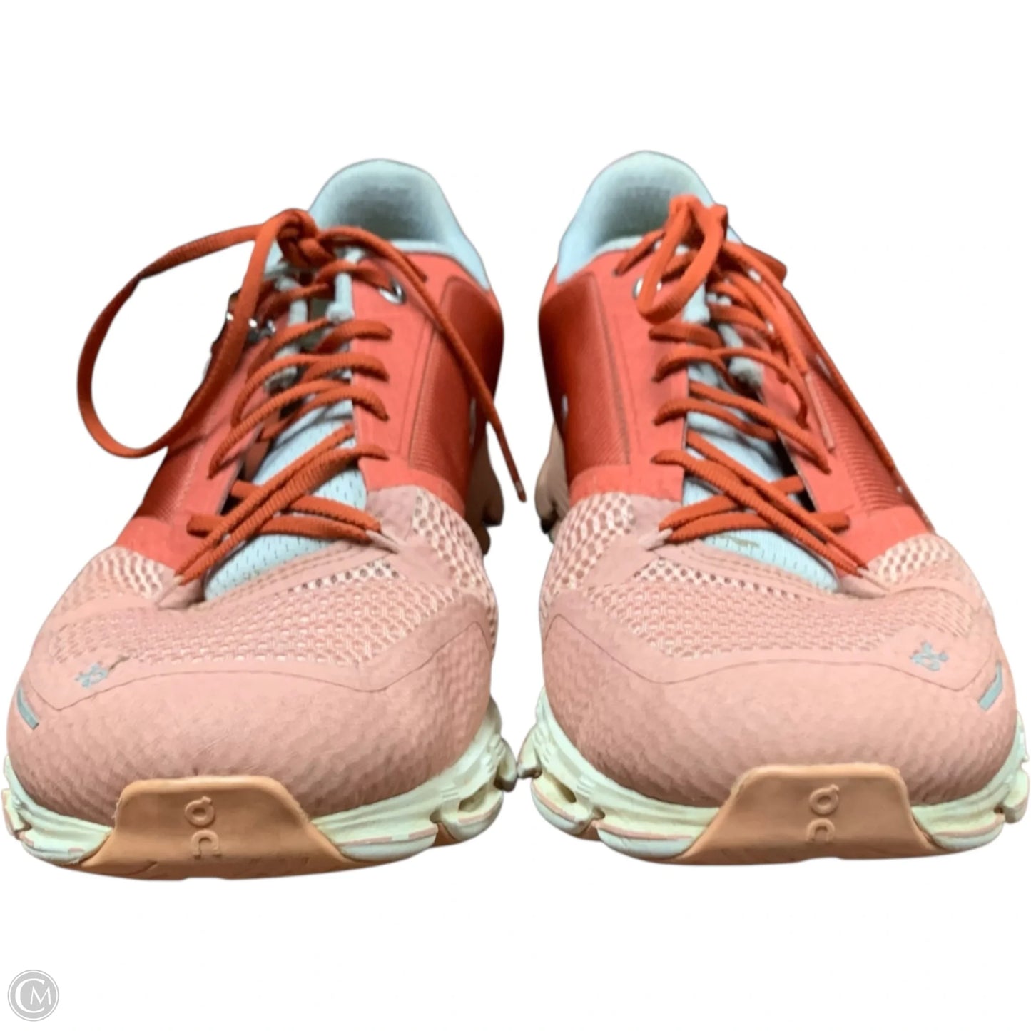 Shoes Athletic By On Cloud In Orange & Pink, Size: 10.5