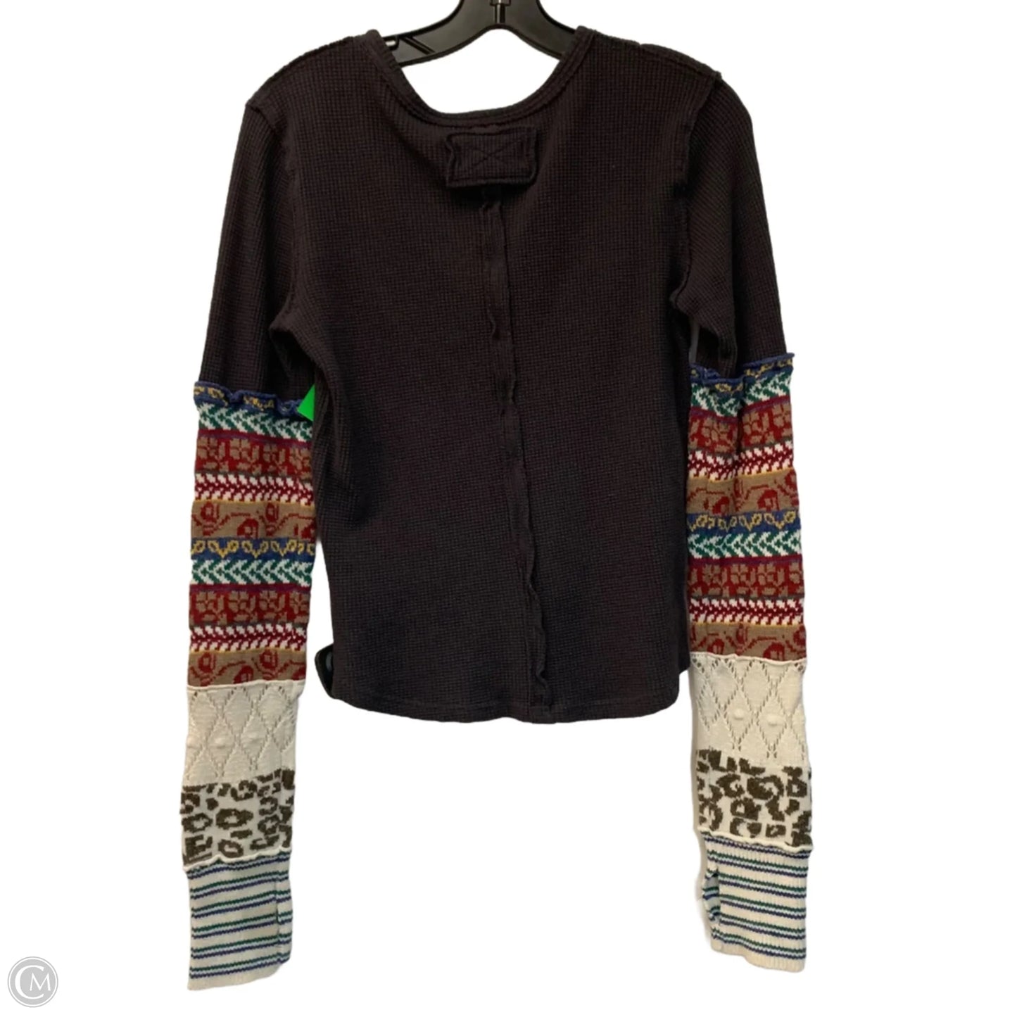 Top Long Sleeve By We The Free In Grey, Size: M