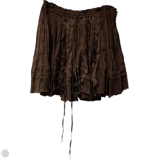 Skirt Mini & Short By Free People In Brown, Size: S