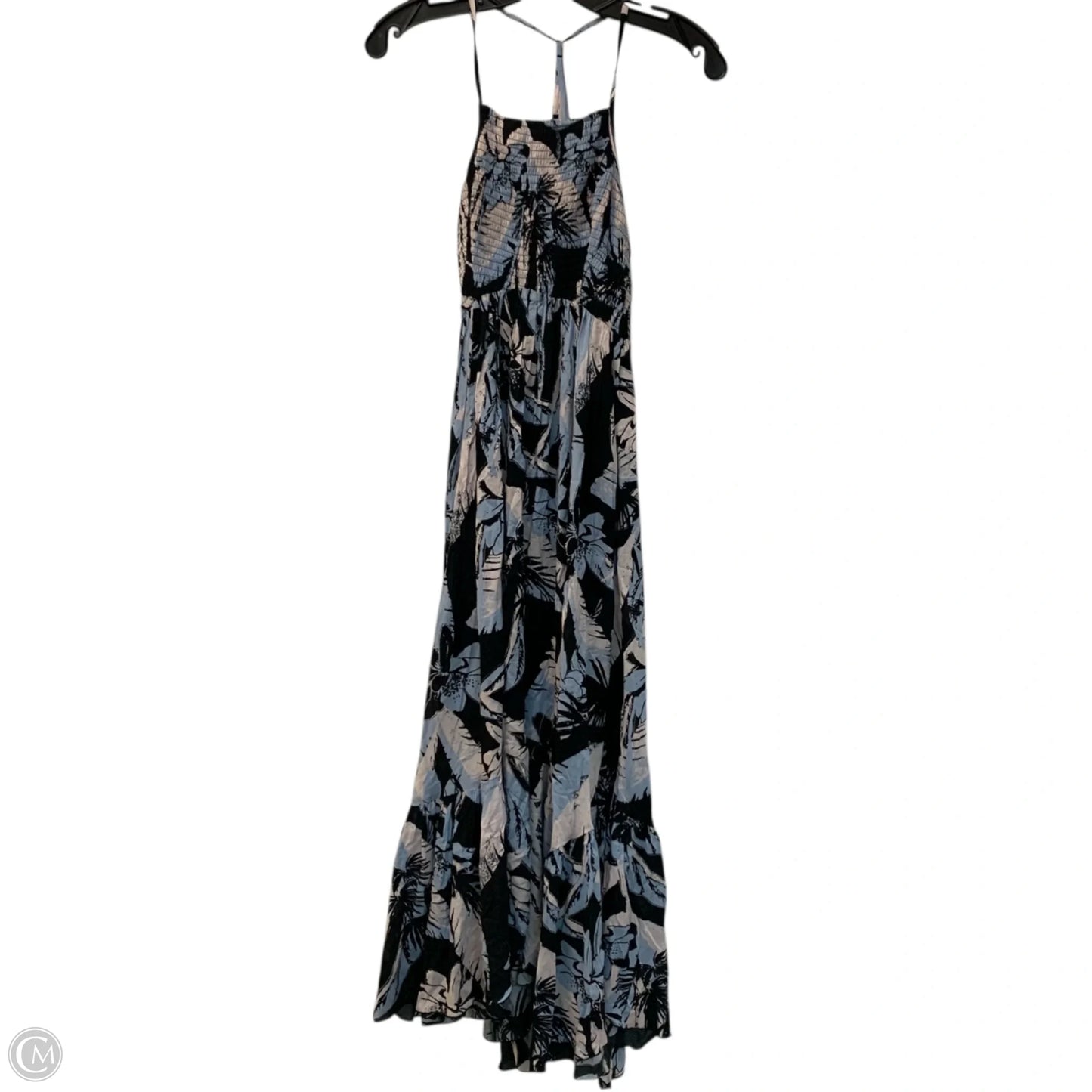 Dress Casual Maxi By Free People In Black & Blue, Size: Xs