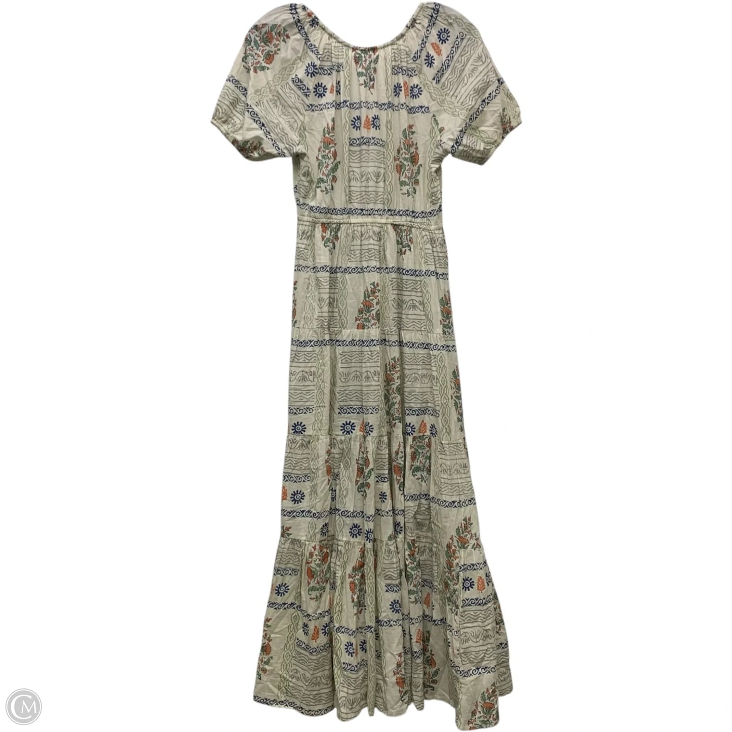 Dress Casual Maxi By dRA Los Angeles In Cream, Size: S