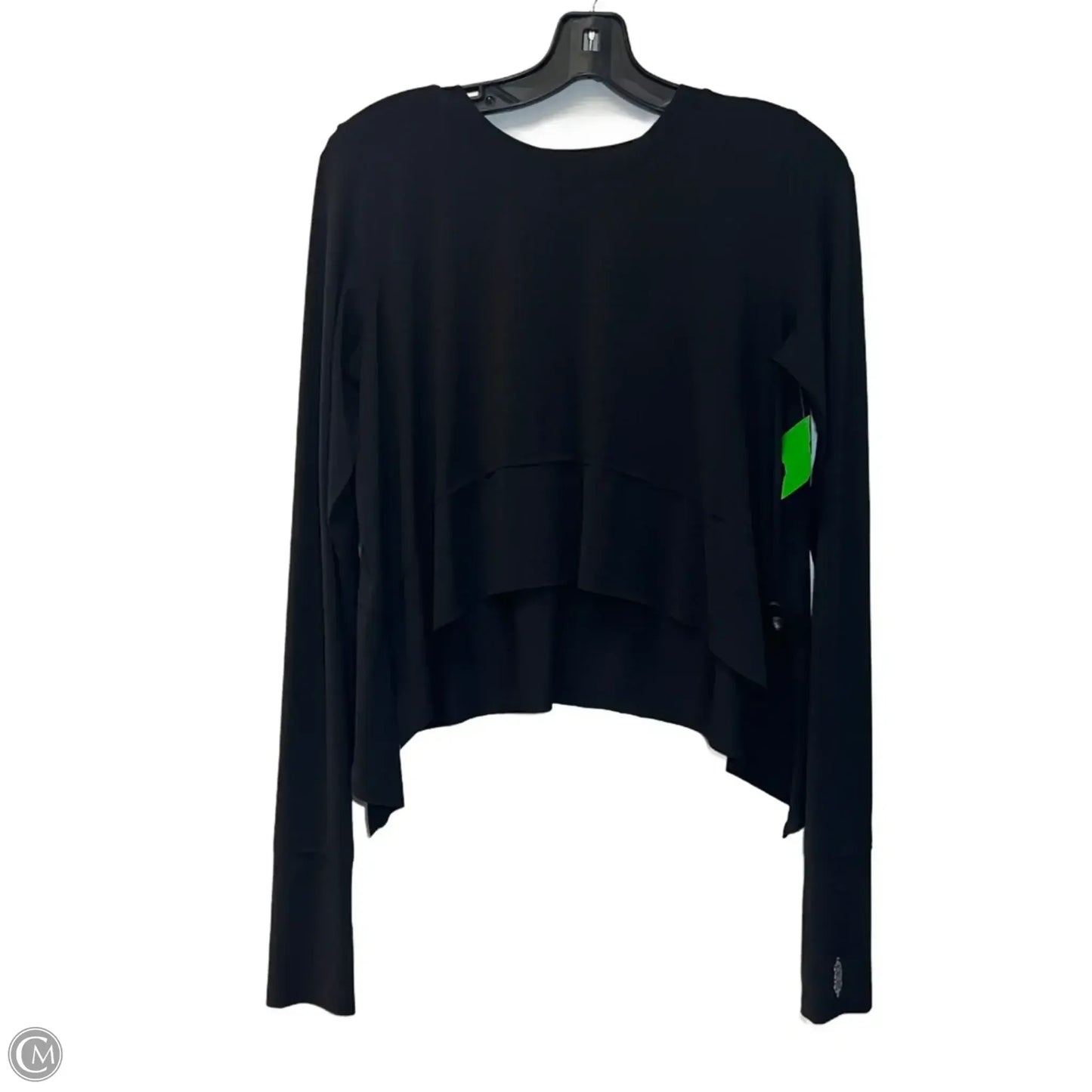 Top Long Sleeve By Free People In Black, Size: S