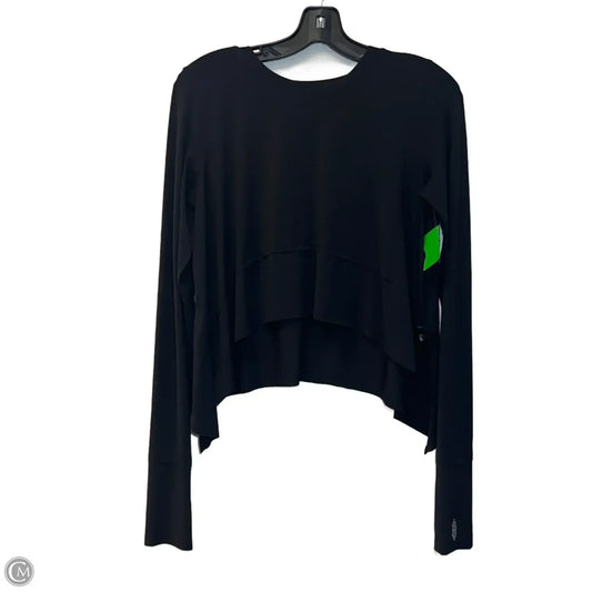 Top Long Sleeve By Free People In Black, Size: S