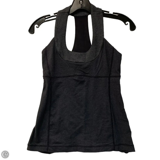 Athletic Tank Top By Lululemon In Grey, Size: S