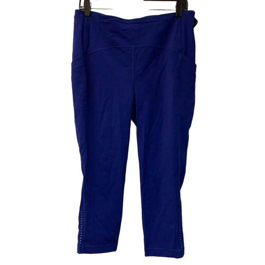 Athletic Leggings Capris By Lululemon In Blue, Size: L