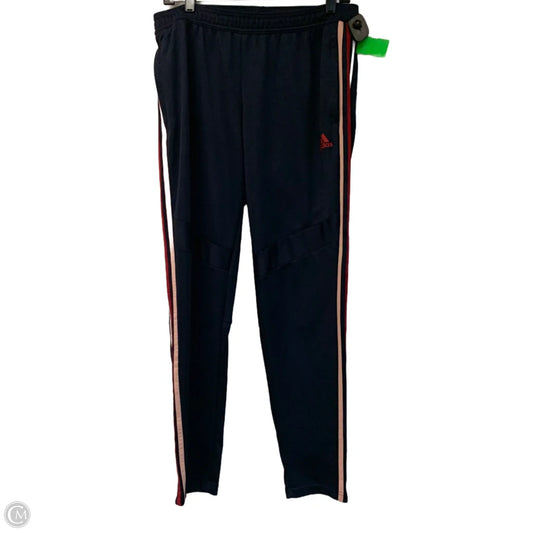 Athletic Pants By Adidas In Blue, Size: L