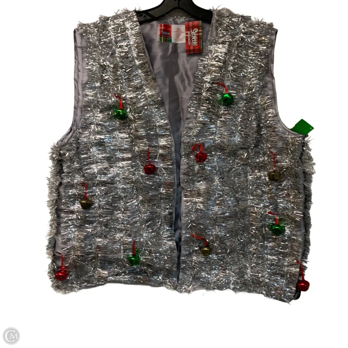 Vest Other By Spencer’s In Silver, Size: L