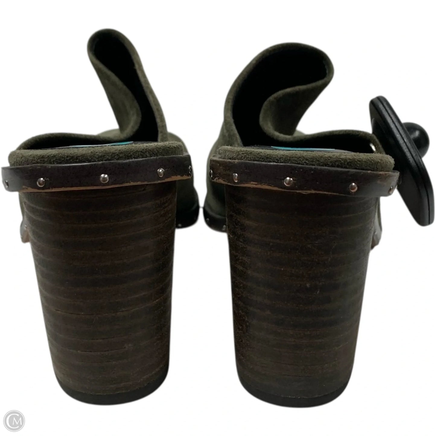 Shoes Designer By Rebecca Minkoff In Green, Size: 7.5