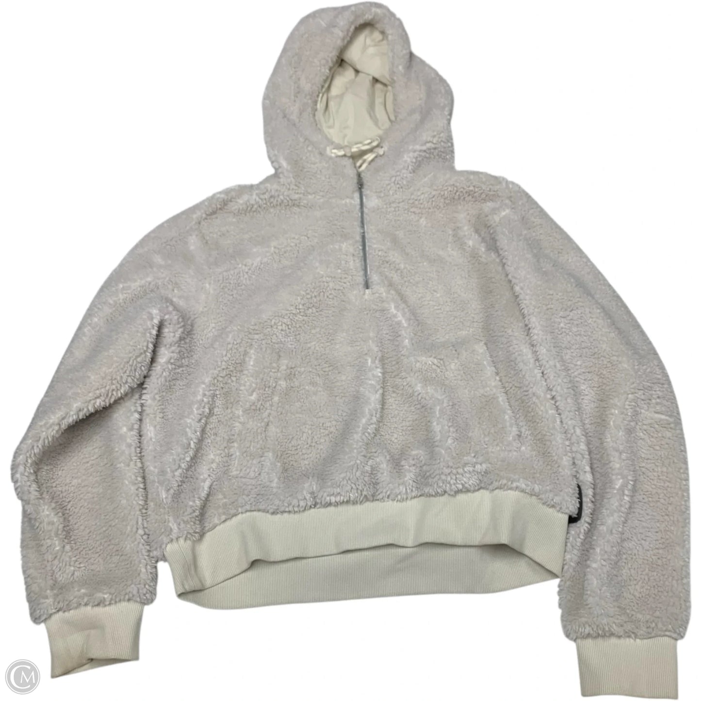 Sweatshirt Collar By Lululemon In Grey, Size: L