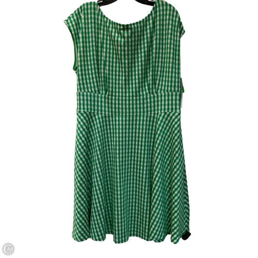 Dress Designer By Kate Spade In Green, Size: Xl