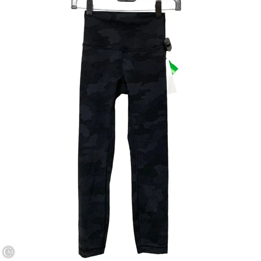 Athletic Leggings By Lululemon In Camouflage Print, Size: Xs