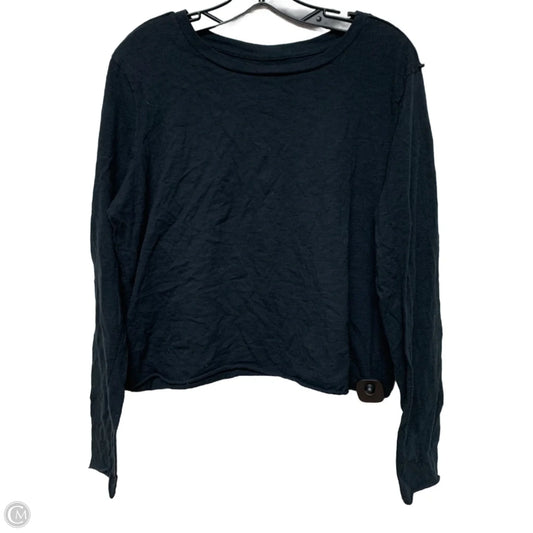 Top Long Sleeve By Anthropologie In Black, Size: M