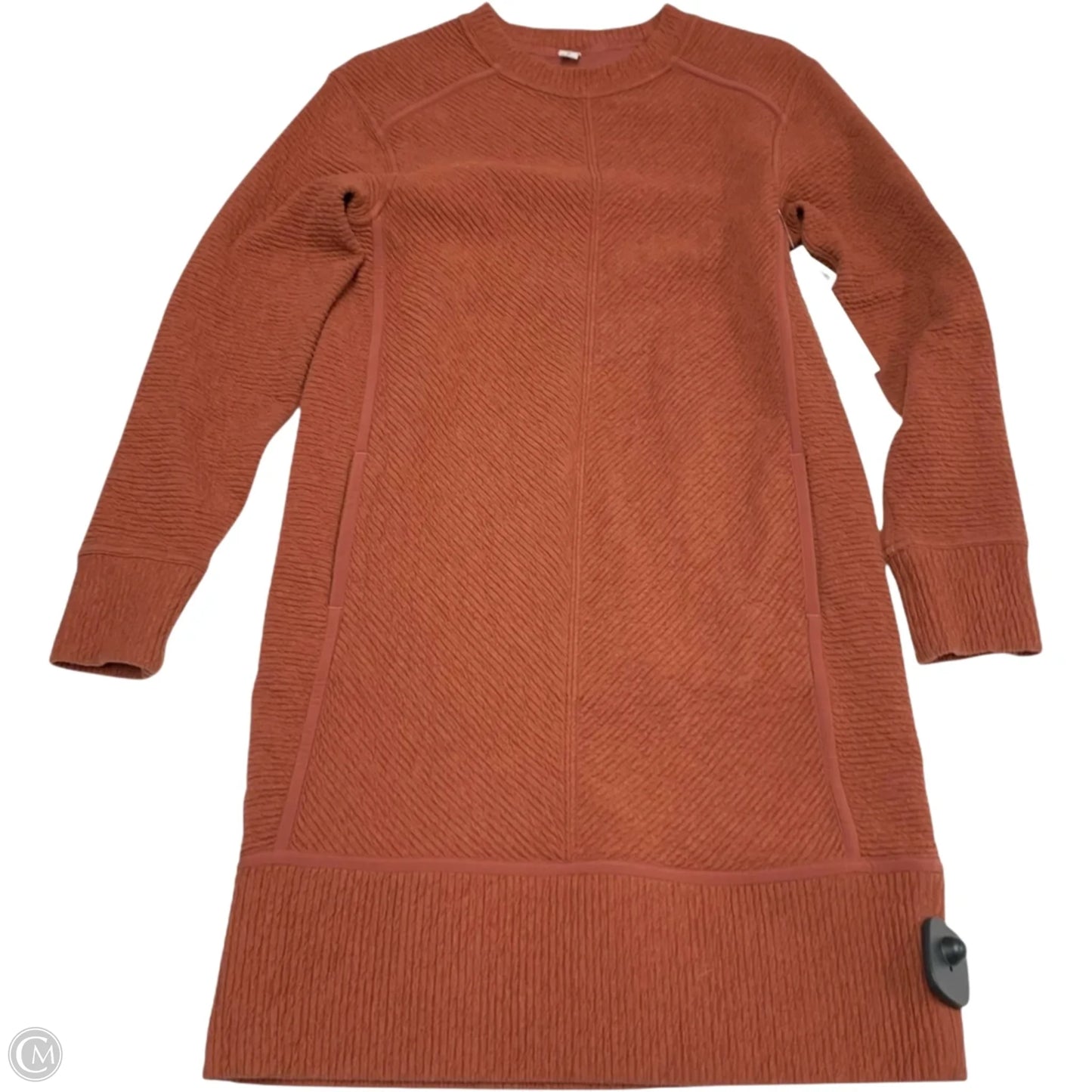 Athletic Dress By Lululemon In Orange, Size: Xs