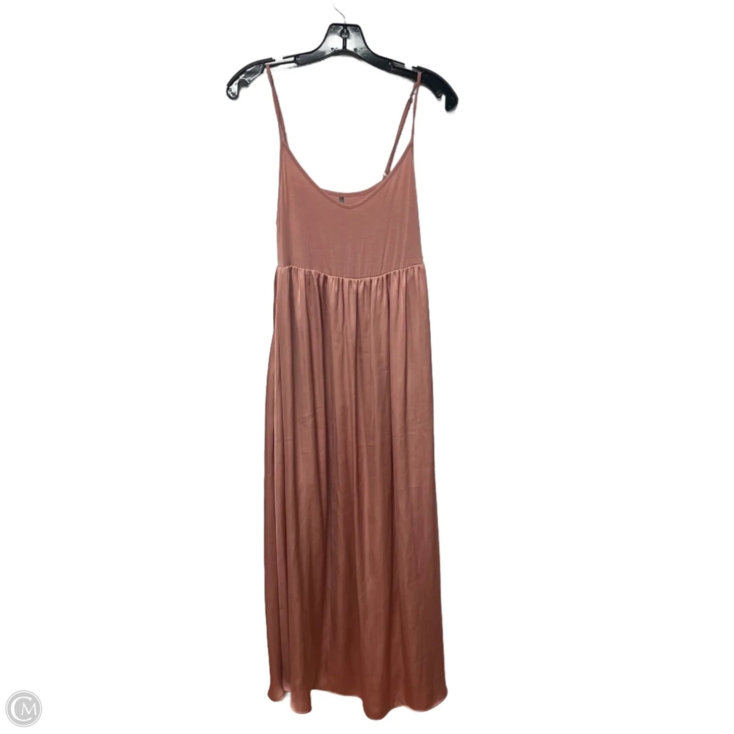 Dress Casual Midi By Anthropologie In Pink, Size: Xs