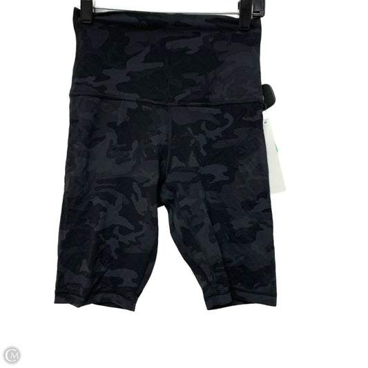 Athletic Shorts By Lululemon In Camouflage Print, Size: S