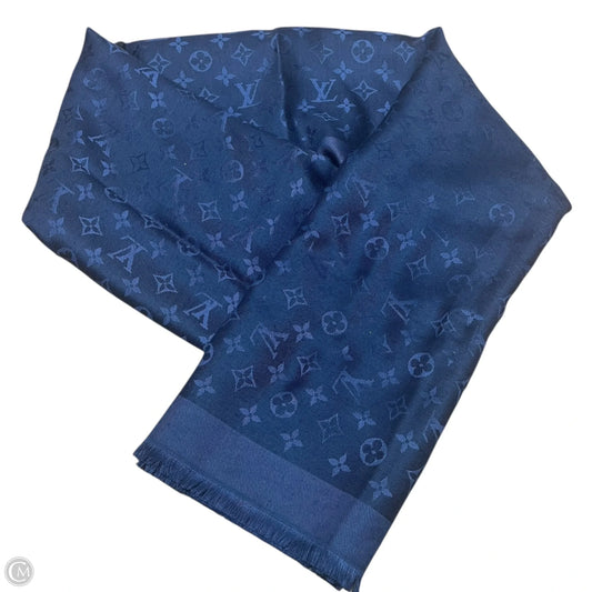 Shawl Luxury Designer By Louis Vuitton In Navy