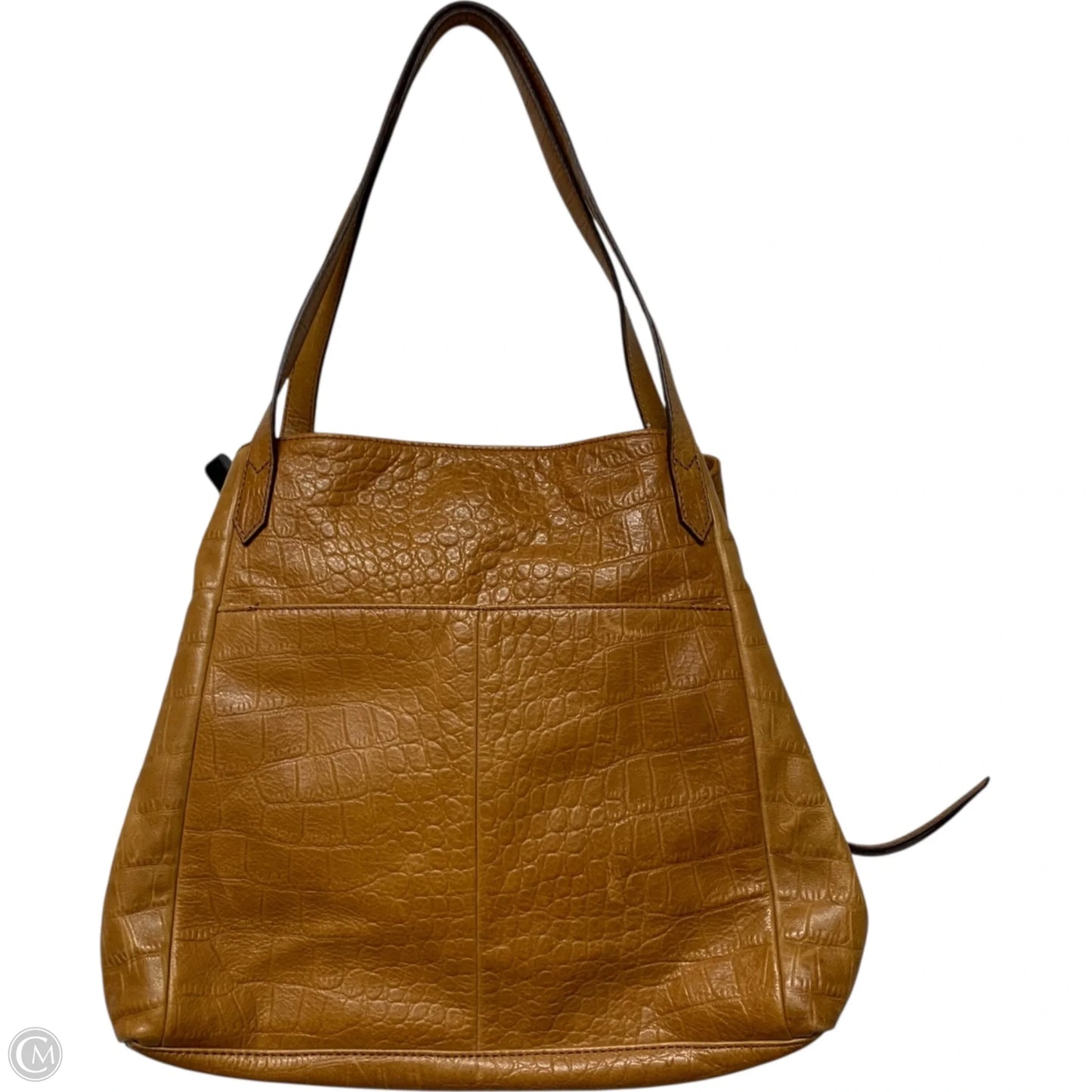 Handbag Leather By Margot, Size: Medium