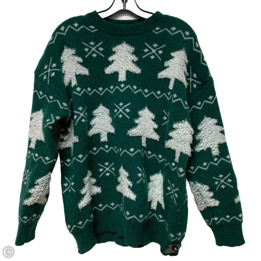 Sweater By Shein In Green, Size: Xl