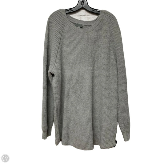 Sweater By Barefoot Dreams In Grey, Size: 2x