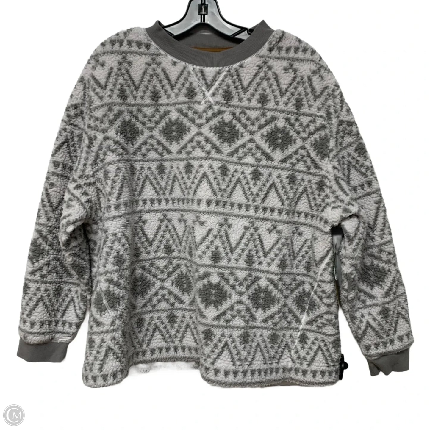 Sweater By Koolaburra By Ugg In Grey, Size: 2x