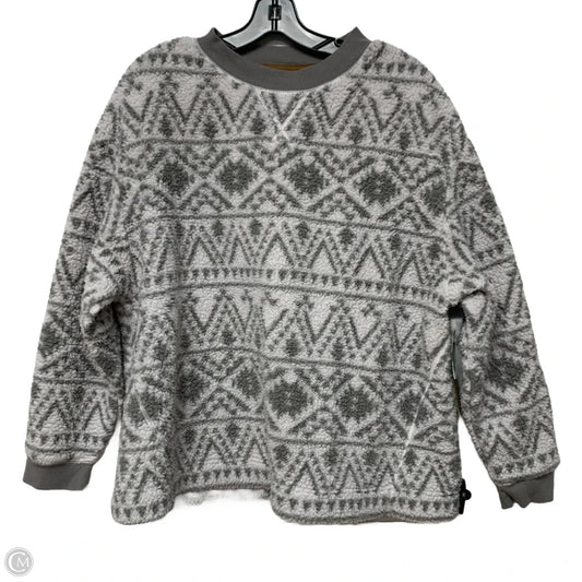 Sweater By Koolaburra By Ugg In Grey, Size: 2x