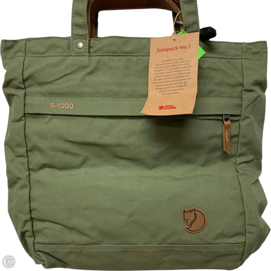 Backpack By Fjällräven, Size: Medium